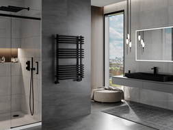 Mexen Apollo badkamer radiator 860 x 550 mm, 481 W, zwart - W117-0860-550-00-70