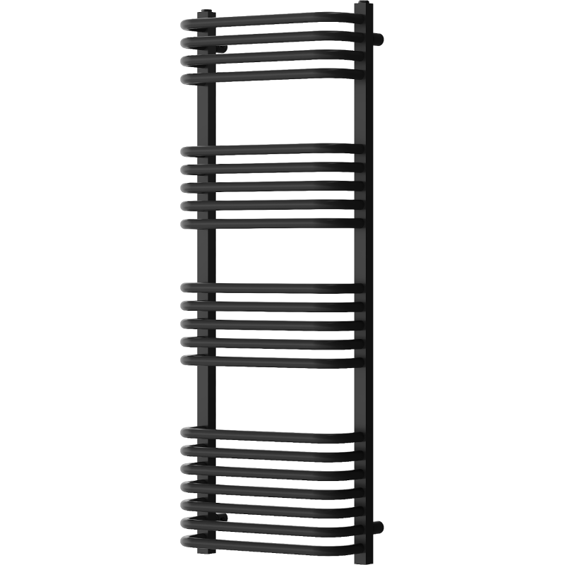 Mexen Apollo radiador de baño 1210 x 450 mm, 566 W, negro - W117-1210-450-00-70