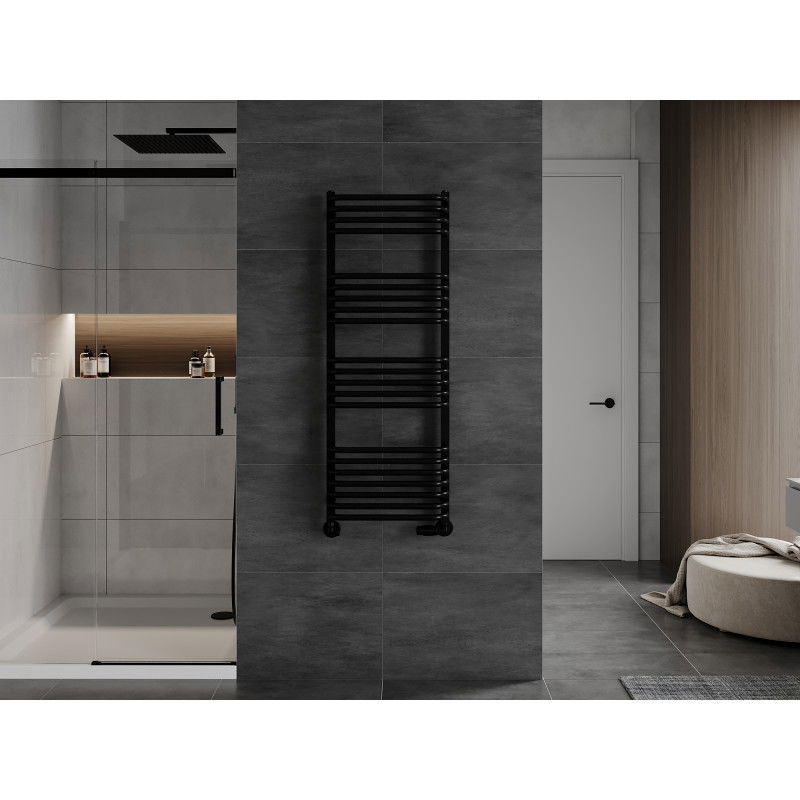 Mexen Apollo bathroom radiator 1210 x 450 mm, 566 W, black - W117-1210-450-00-70