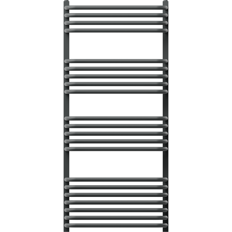 Mexen Apollo radiador de baño 1210 x 550 mm, 641 W, antracita - W117-1210-550-00-66