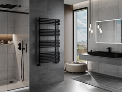 Mexen Apollo badkamer radiator 1210 x 650 mm, 713 W, zwart - W117-1210-650-00-70
