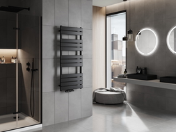 Mexen Ceres badkamer radiator 1200 x 500 mm, 610 W, zwart - W111-1200-500-00-70