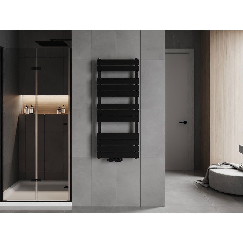 Mexen Ceres καλοριφέρ μπάνιου 1200 x 500 mm, 610 W, μαύρο - W111-1200-500-00-70