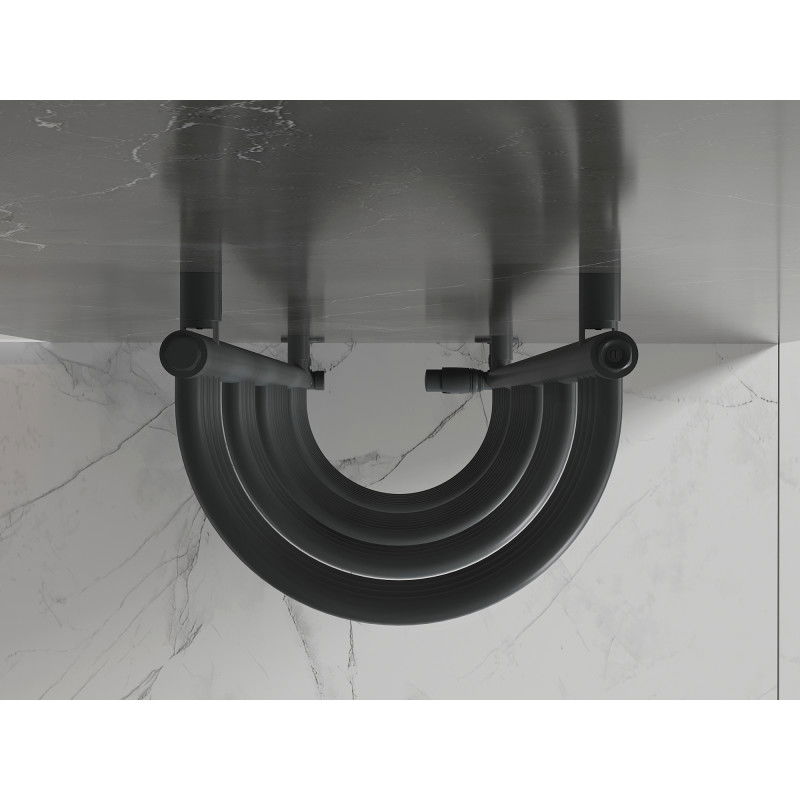 Mexen Eros badkamer radiator 1200 x 318 mm, 421 W, antraciet - W112-1200-318-00-66