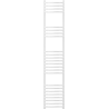 Mexen Eros Badheizkörper 1600 x 318 mm, 551 W, weiß - W112-1600-318-00-20