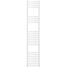 Mexen Eros badkamerradiator 1600 x 318 mm, 551 W, wit - W112-1600-318-00-20