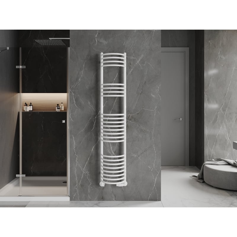 Mexen Eros bathroom radiator 1600 x 318 mm, 551 W, white - W112-1600-318-00-20