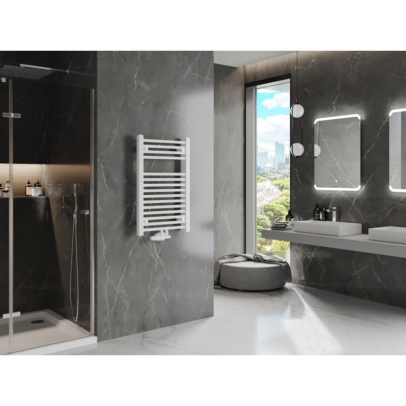 Mexen Pluton bathroom radiator 800 x 500 mm, 410 W, white - W106-0800-500-00-20