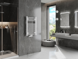 Mexen Pluton bathroom radiator 800 x 500 mm, 410 W, white - W106-0800-500-00-20