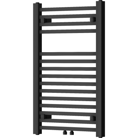 Mexen Pluton radiateur de salle de bain 800 x 500 mm, 410 W, noir - W106-0800-500-00-70