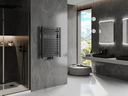 Mexen Pluton bathroom radiator 800 x 600 mm, 476 W, black - W106-0800-600-00-70