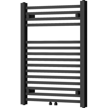 Mexen Pluton grzejnik łazienkowy 800 x 600 mm, 476 W, czarny - W106-0800-600-00-70