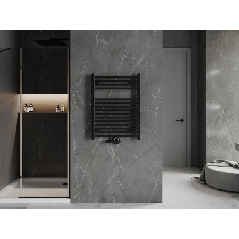 Mexen Pluton badkamer radiator 800 x 600 mm, 476 W, zwart - W106-0800-600-00-70