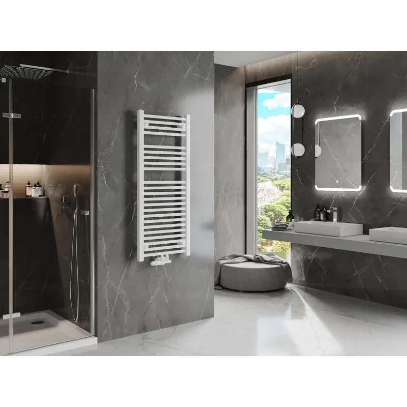 Mexen Pluton Badezimmerheizkörper 1200 x 500 mm, 625 W, weiß - W106-1200-500-00-20