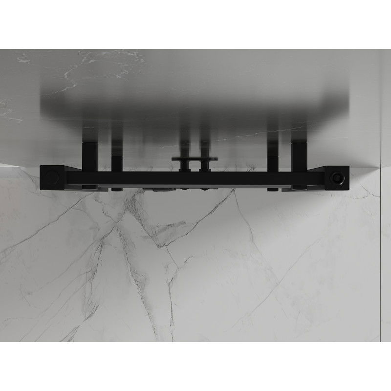 Mexen Pluton badkamer radiator 1200 x 500 mm, 625 W, zwart - W106-1200-500-00-70