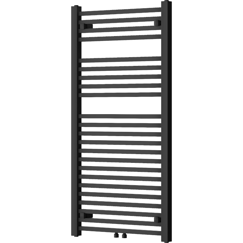 Mexen Pluton radiatore per bagno 1200 x 600 mm, 726 W, nero - W106-1200-600-00-70