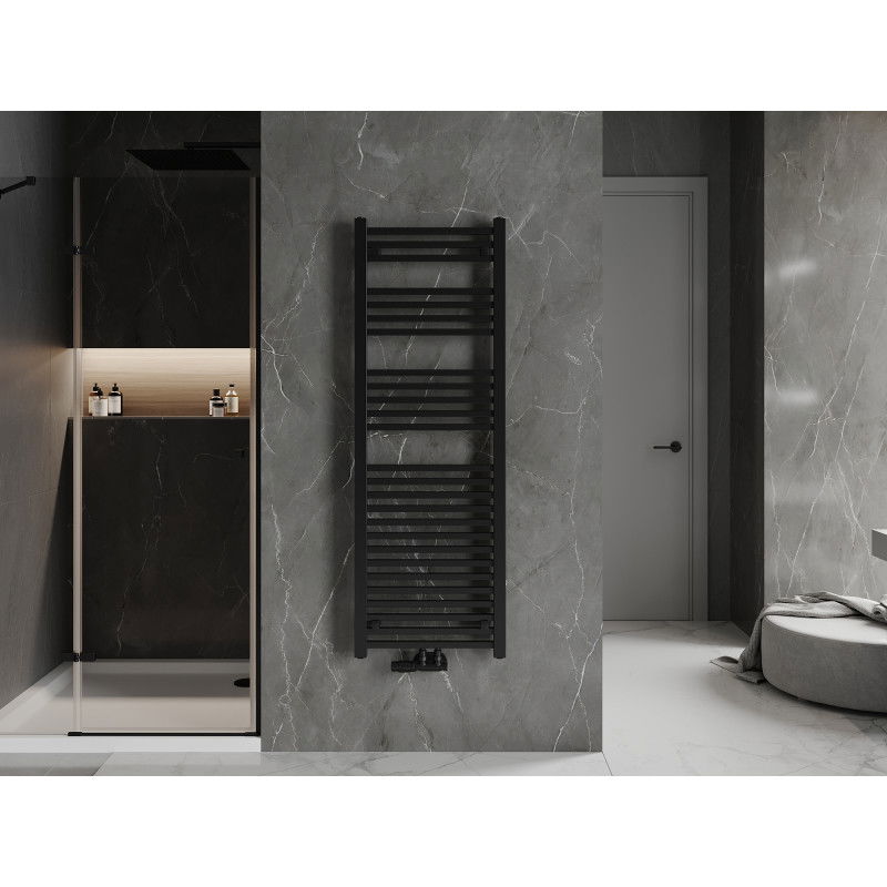 Mexen Pluton καλοριφέρ μπάνιου 1450 x 500 mm, 721 W, μαύρο - W106-1450-500-00-70