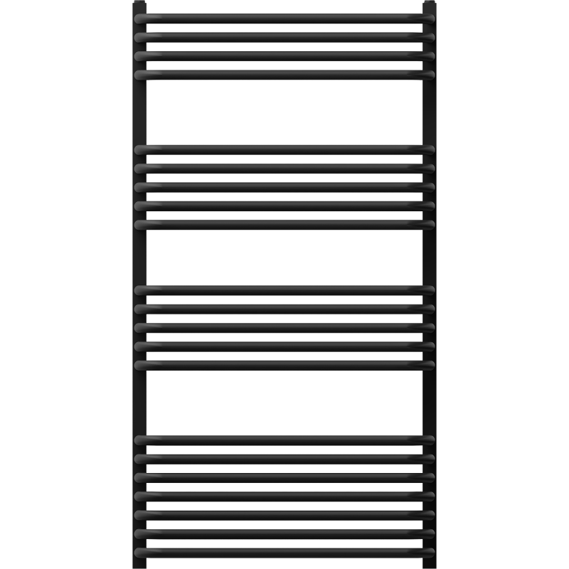 Mexen Apollo badrumsvärmare 1210 x 650 mm, 713 W, svart - W117-1210-650-00-70