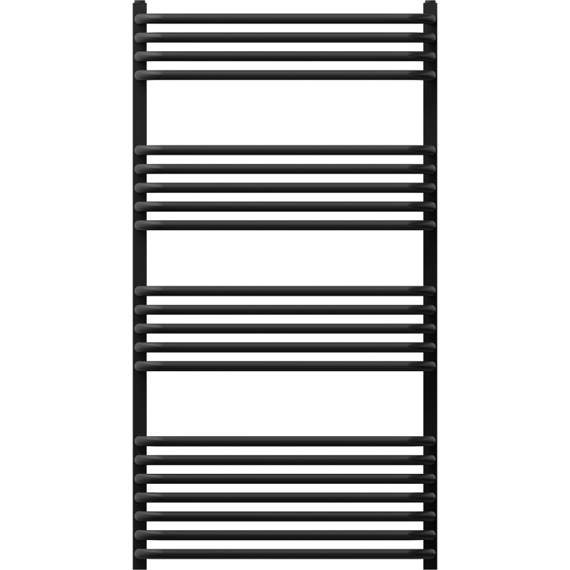 Mexen Apollo kopalniški radiator 1210 x 650 mm, 713 W, črn - W117-1210-650-00-70