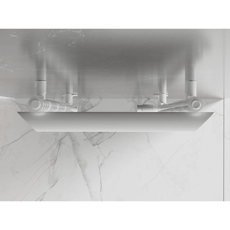 Mexen Akan vannitoasoojendi 1080 x 500 mm, 784 W, valge - W121-1080-500-00-20