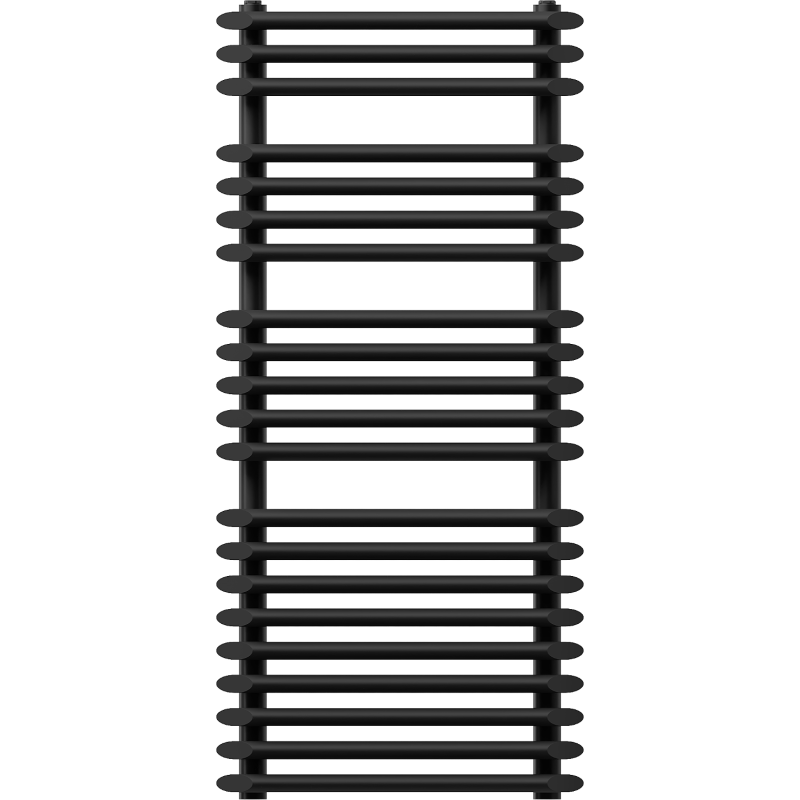 Mexen Akan Buedzëmmer Heizkierper 1080 x 500 mm, 784 W, schwaarz - W121-1080-500-00-70