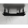 Mexen Akan vannitoa radiaator 1080 x 500 mm, 784 W, must - W121-1080-500-00-70