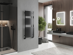 Mexen Bachus radiador de casa de banho 1200 x 500 mm, 619 W, preto - W109-1200-500-00-70