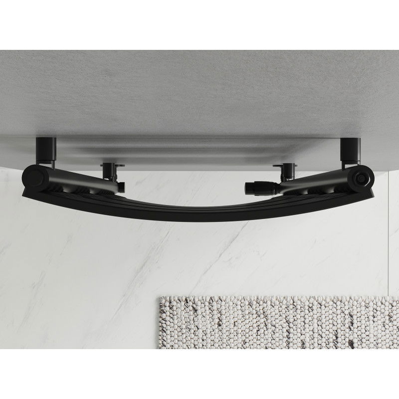 Mexen Bachus radiateur de salle de bain 1600 x 500 mm, 787 W, noir - W109-1600-500-00-70