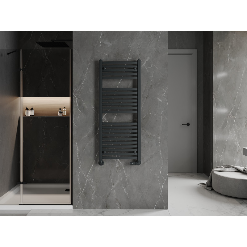 Mexen Helios badkamer radiator 1200 x 500 mm, 567 W, antraciet - W103-1200-500-00-66