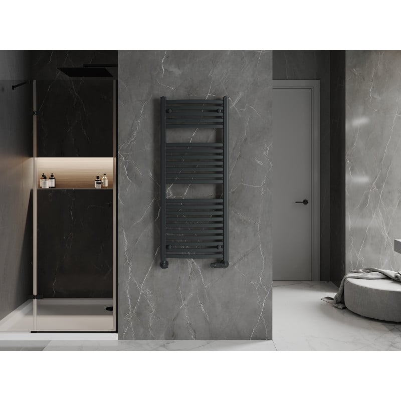 Mexen Helios badrumselement 1200 x 500 mm, 567 W, antracit - W103-1200-500-00-66