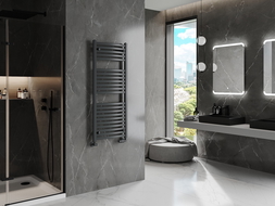 Mexen Helios radiateur de salle de bain 1200 x 500 mm, 567 W, anthracite - W103-1200-500-00-66