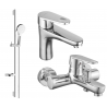 Mexen Kama DS05 vannikomplekt, kroom - 72503DS05-00