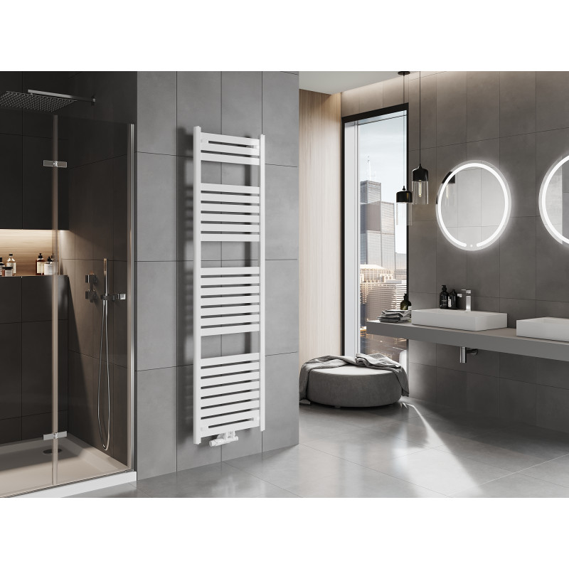 Mexen Uran kopalniški radiator 1800 x 500 mm, 801 W, bel - W105-1800-500-00-20