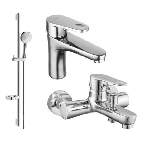 Mexen Kama DS75 vannikomplekt, kroom - 72503DS75-00