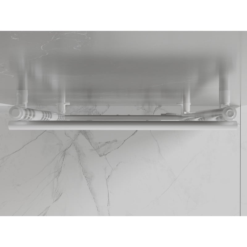 Mexen Jowisz badrumselement 1200 x 600 mm, 594 W, vit - W107-1200-600-00-20