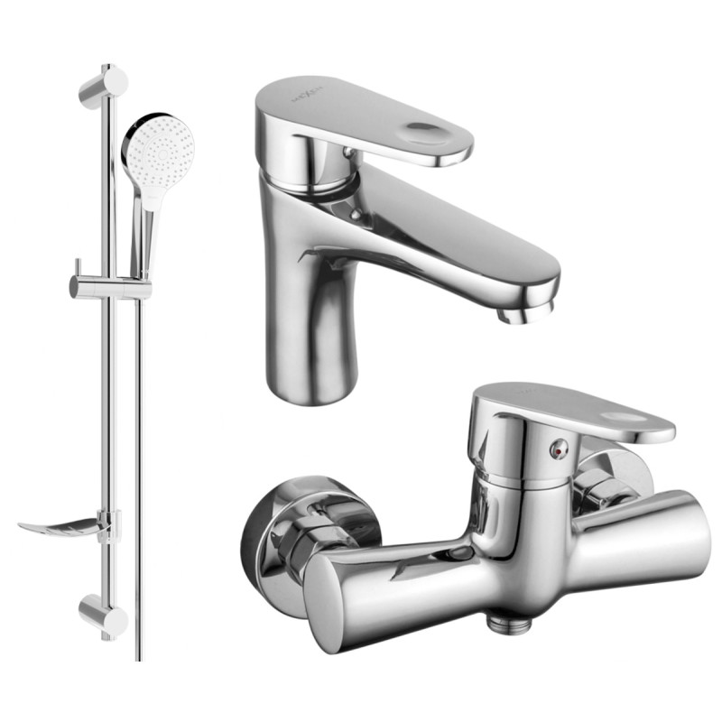 Mexen Kama DF05 dušikomplekt, kroom - 72504DF05-00