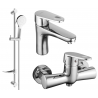 Mexen Kama DF05 doucheset, chroom - 72504DF05-00