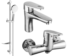 Mexen Kama DF05 zestaw prysznicowy, chrom - 72504DF05-00