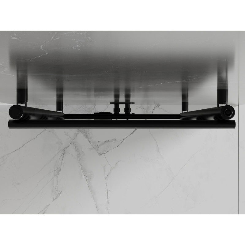 Mexen Jowisz radiador de casa de banho 1200 x 600 mm, 594 W, preto - W107-1200-600-00-70