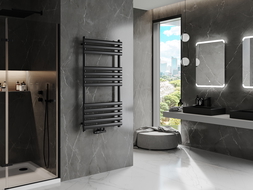 Mexen Jowisz radiador de baño 1200 x 600 mm, 594 W, negro - W107-1200-600-00-70