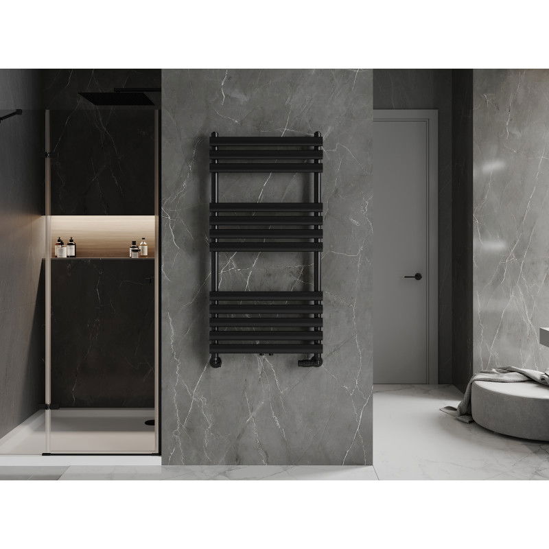 Mexen Jowisz radiador de baño 1200 x 600 mm, 594 W, negro - W107-1200-600-00-70