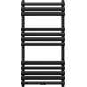 Mexen Jowisz radiador de casa de banho 1200 x 600 mm, 594 W, preto - W107-1200-600-00-70