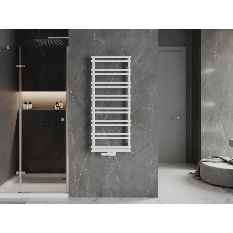 Mexen Saturn kopalniški radiator 1200 x 500 mm, 409 W, bel - W108-1200-500-00-20