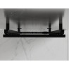 Mexen Saturn vannitoa radiaator 1200 x 500 mm, 409 W, must - W108-1200-500-00-70
