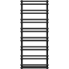 Mexen Saturn badkamer radiator 1200 x 500 mm, 409 W, zwart - W108-1200-500-00-70
