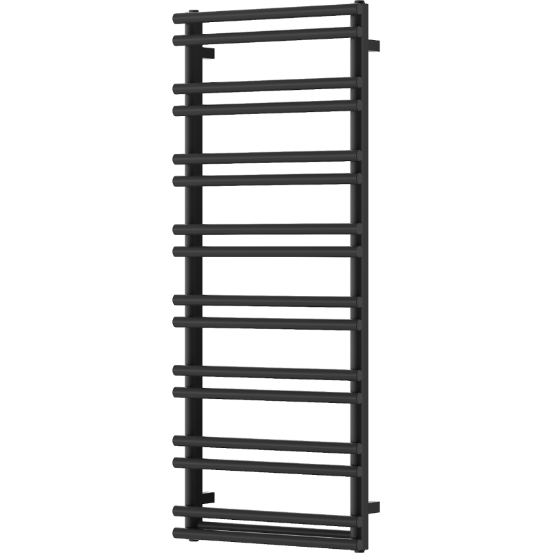 Mexen Saturn badkamer radiator 1200 x 500 mm, 409 W, zwart - W108-1200-500-00-70