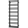 Mexen Saturn badkamer radiator 1200 x 500 mm, 409 W, zwart - W108-1200-500-00-70