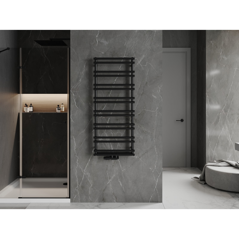 Mexen Saturn kopalniški radiator 1200 x 500 mm, 409 W, črn - W108-1200-500-00-70