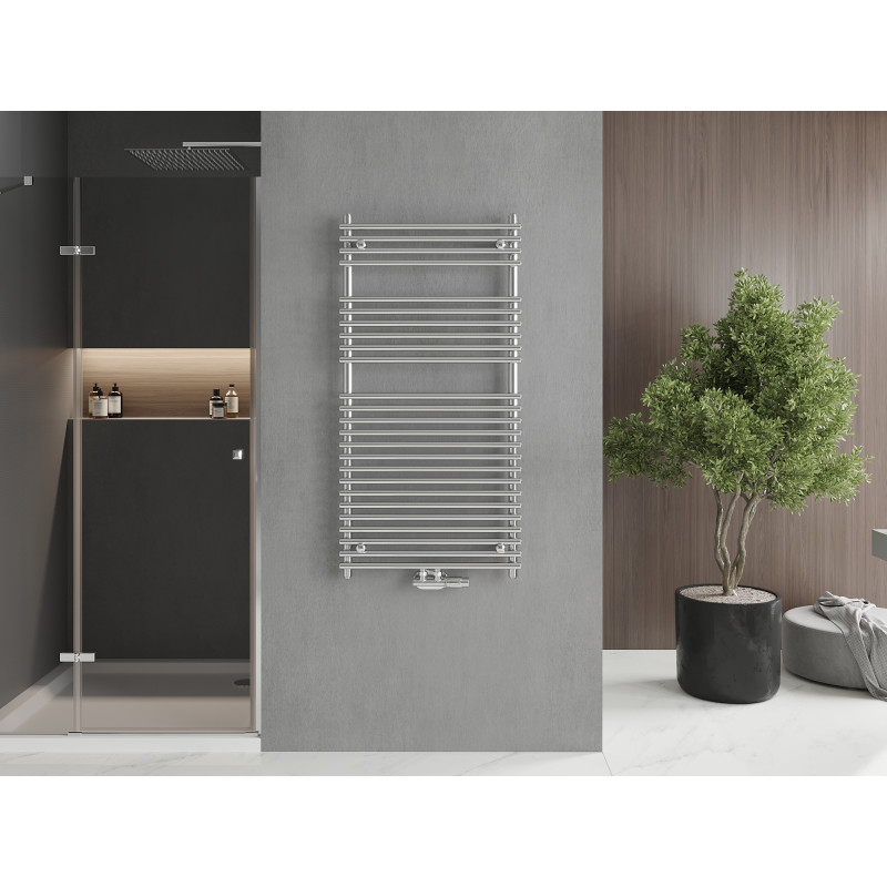 Mexen Sol radiateur de salle de bain 1200 x 600 mm, 520 W, chrome - W125-1200-600-00-01