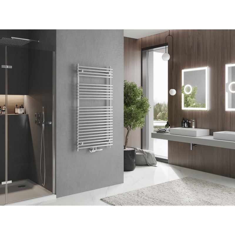 Mexen Sol radiador de baño 1200 x 600 mm, 520 W, cromo - W125-1200-600-00-01
